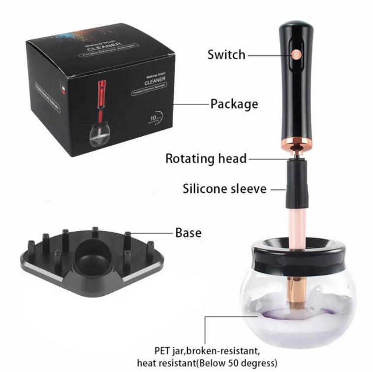 Makeup Brush Cleaner Kit - Quick & Easy Deep Clean