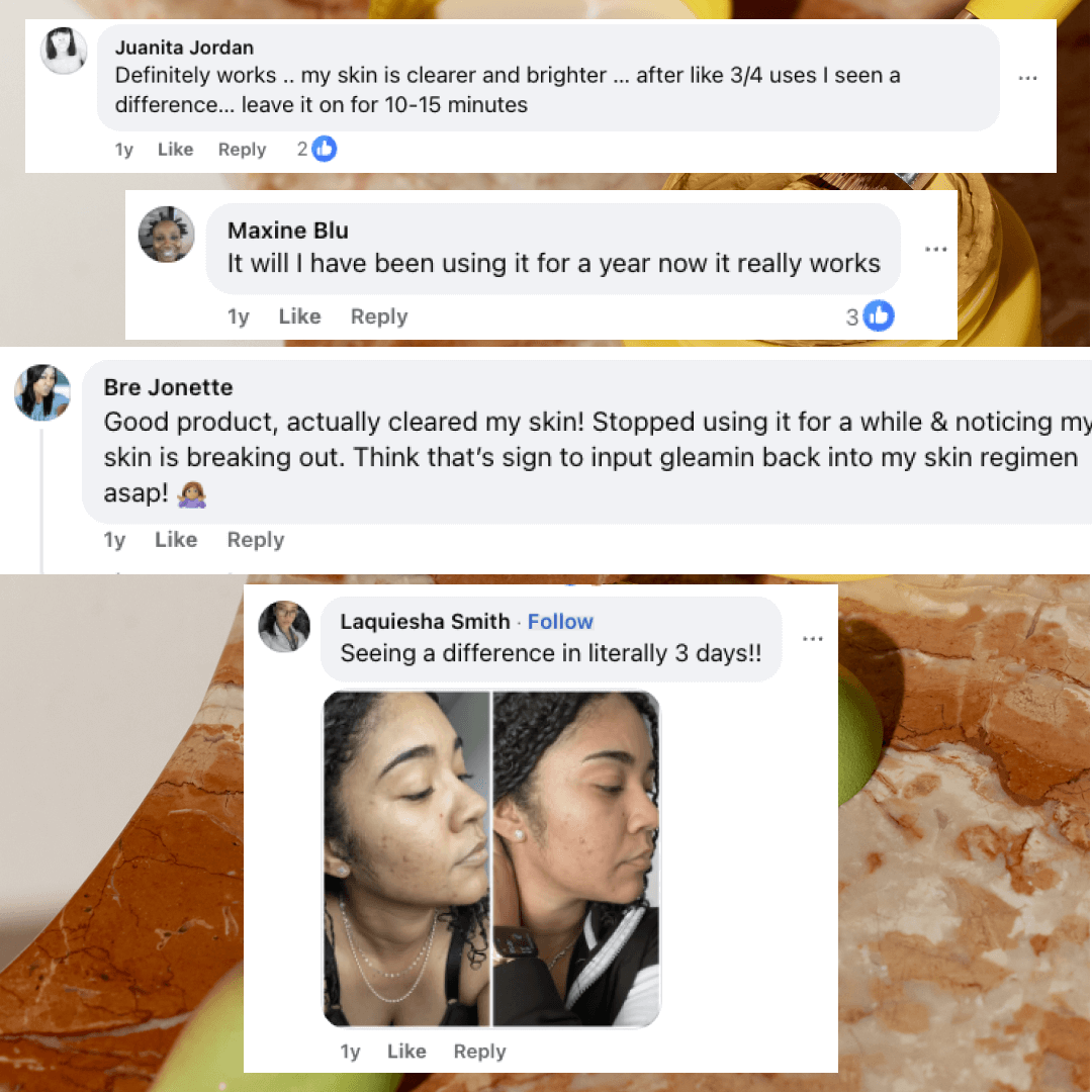 Vitamin C Clay Mask - Brighten & Clear Skin