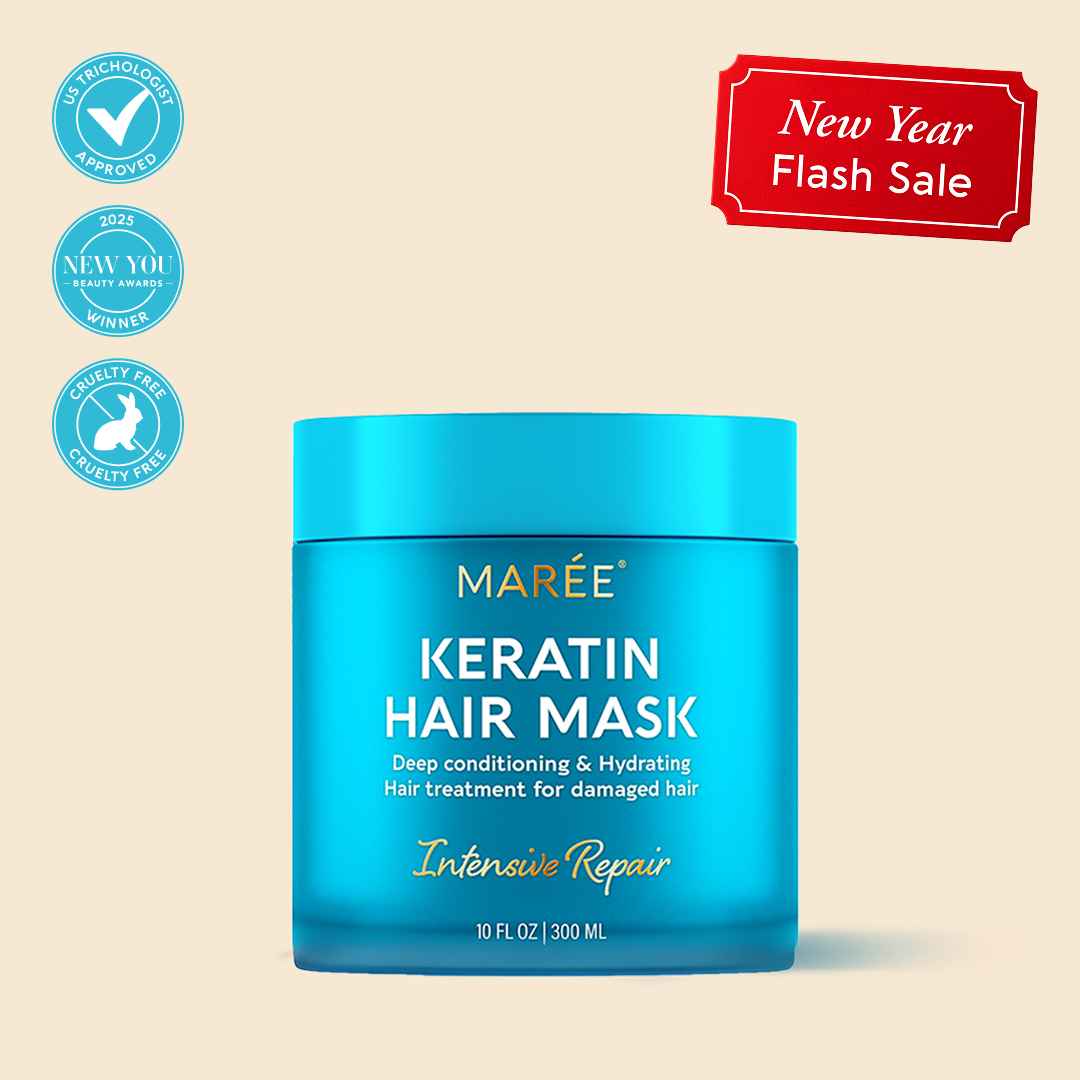 Keratin Hair Mask - Deep Repair & Shine
